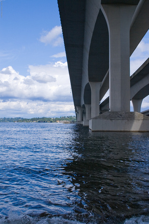 I-90 bridge across Lake Washington