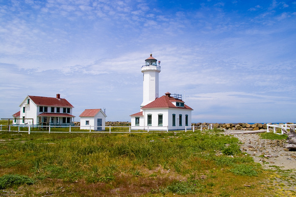 Lighthouse at Fort Worden: Study #1
