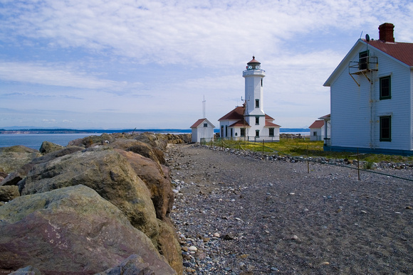 Lighthouse at Fort Worden: Study #2